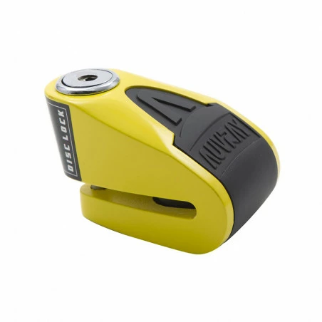 Antivol Vélo AUVRAY Bloc Disque Alarme 6mm Jaune/noir 3 Antivol Vélo AUVRAY Bloc Disque Alarme 6mm Jaune/noir