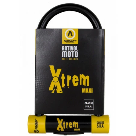 Antivol U AUVRAY Xtrem Medium Certifié SRA 110x230 D.18 3 Antivol U AUVRAY Xtrem Medium Certifié SRA 110x230 D.18