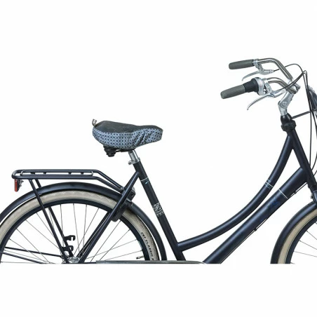 Couvre Selle BASIL Bohème Bleu Indigo 4 Couvre Selle BASIL Bohème Bleu Indigo – Image 3