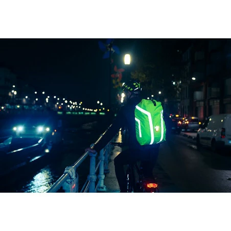 Housse De Pluie Sac à Dos Jaune Imperméable WOWOW 4 Housse De Pluie Sac à Dos Jaune Imperméable WOWOW – Image 2