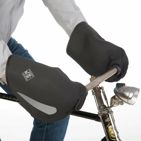 Manchons Vélo Noir TUCANO URBANO Pour Guidon Bacco 4 Manchons Vélo Noir TUCANO URBANO Pour Guidon Bacco – Image 2
