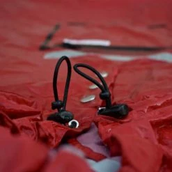 Poncho Pluie Urbain THE PEOPLE'S PONCHO 3.0 Rouge -VTC électrique Soldes poncho pluie urbain the people s poncho 30 rouge 4