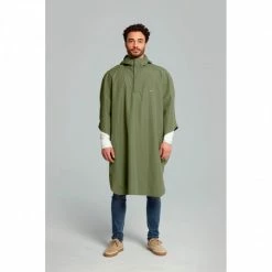 Poncho Pluie Vélo BASIL Hoga Vert Olive -VTC électrique Soldes poncho pluie velo basil hoga vert olive 7