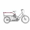Structure + Dossier Passager Arrière BIKE43 1 Structure + Dossier Passager Arrière BIKE43 -VTC électrique Soldes structure coussin et dossier passager arriere bike43